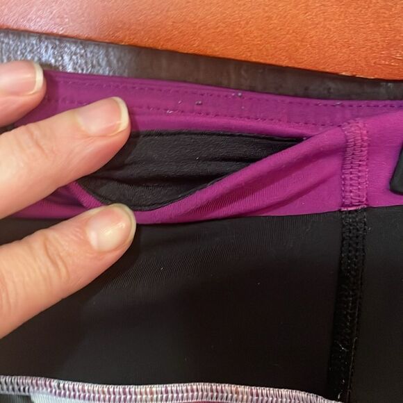 Lululemon Speed Tight III *All Full-On Pigment Wave Multi / Black / Regal Plum - Picture 7 of 9